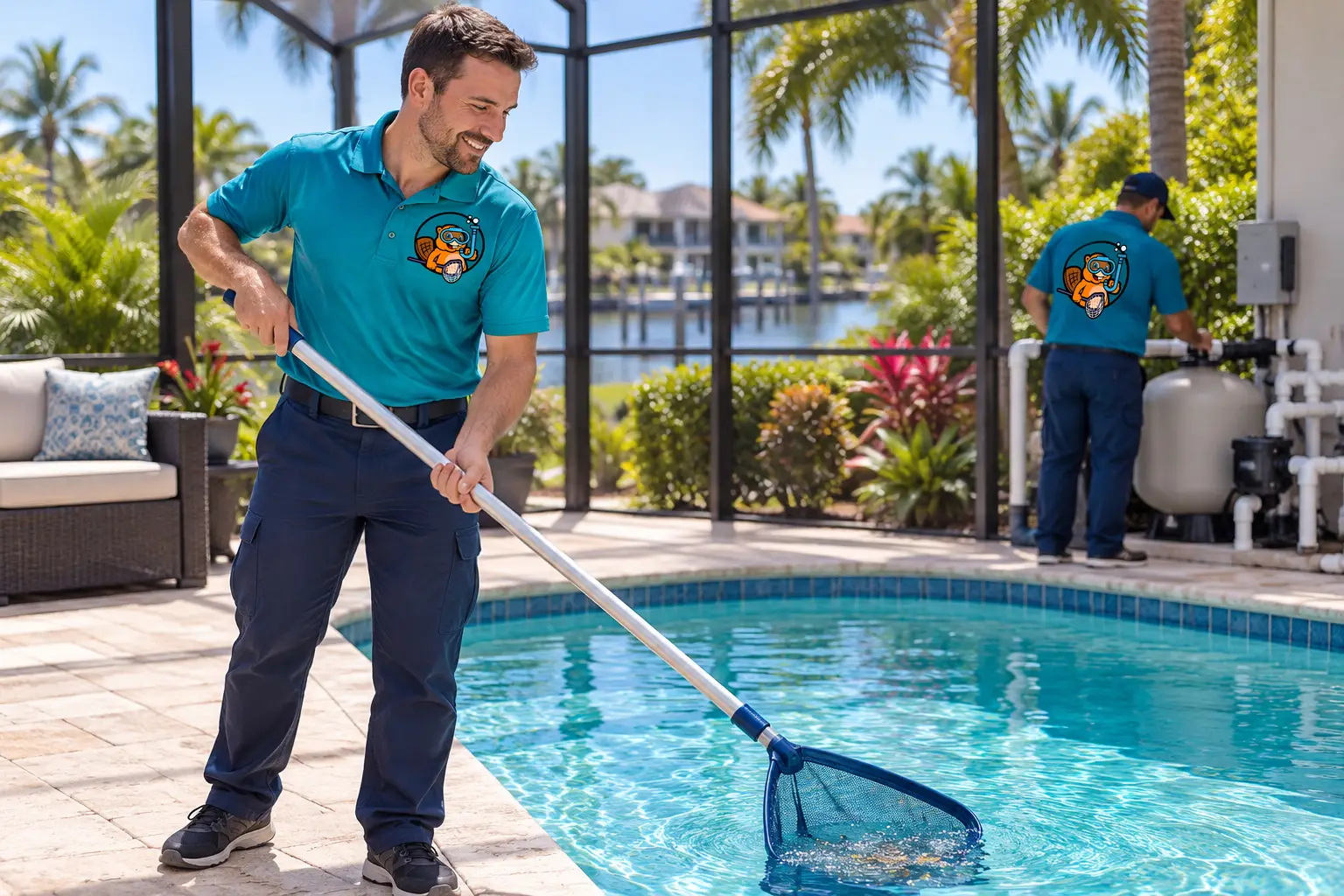 Dunedin Florida Green Swimming Pool Cleaning Services